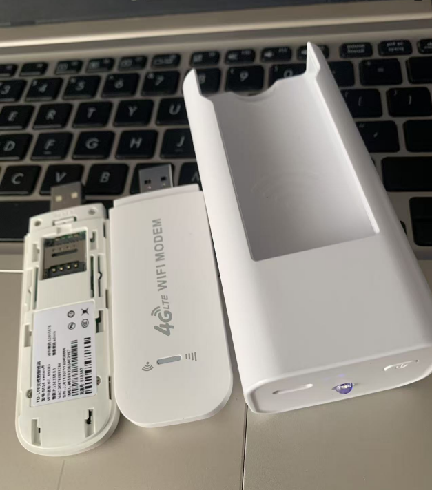 4G LTE WiFi modem device for SIM card internet in Cambodia.